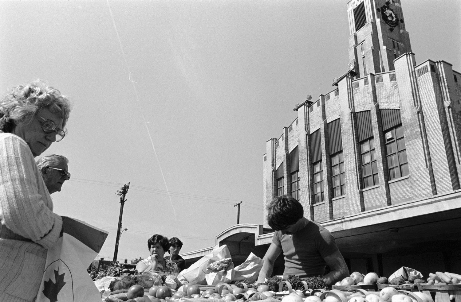 Marché Atwater en 1978