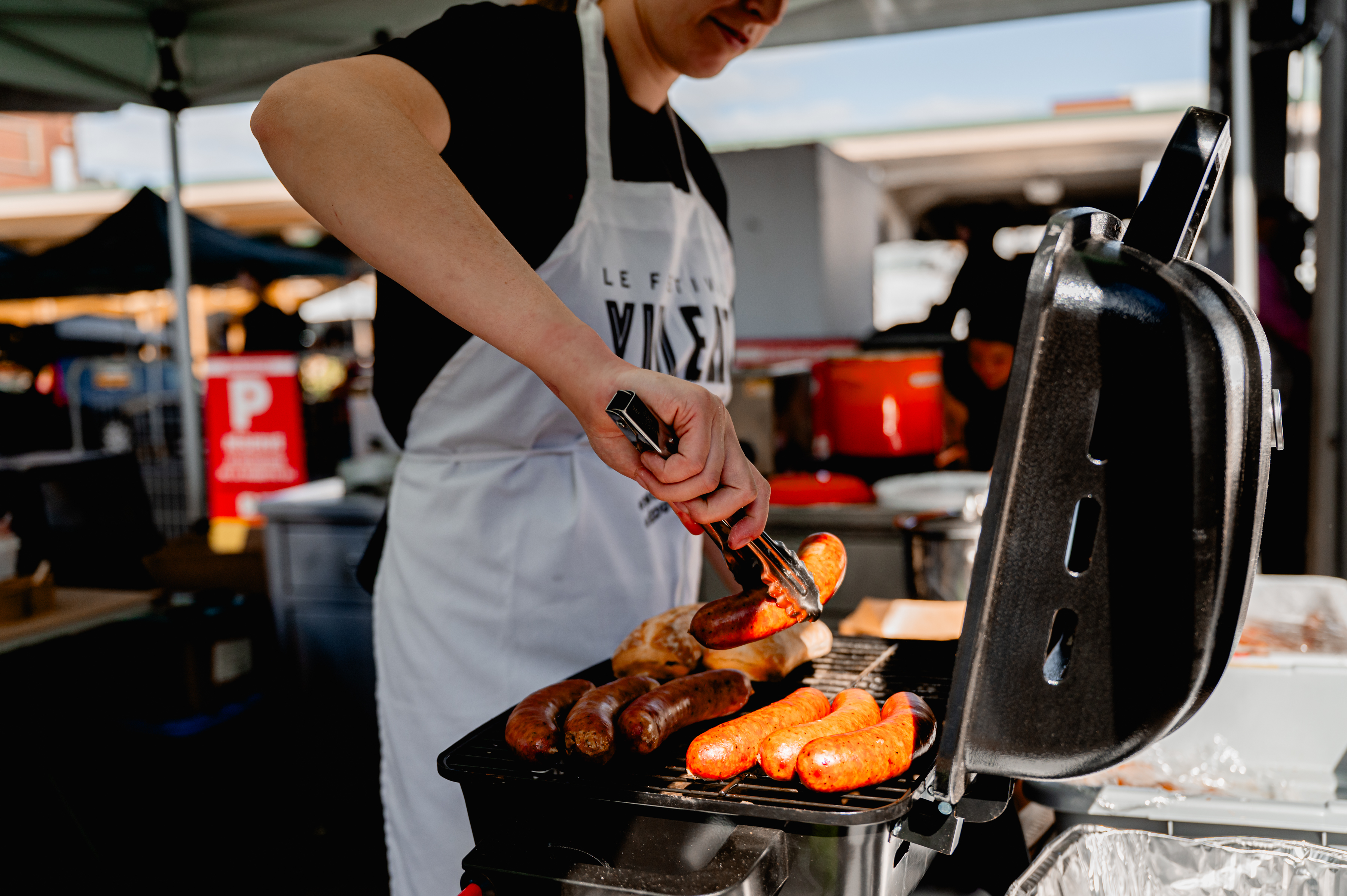 hot-dog marché public