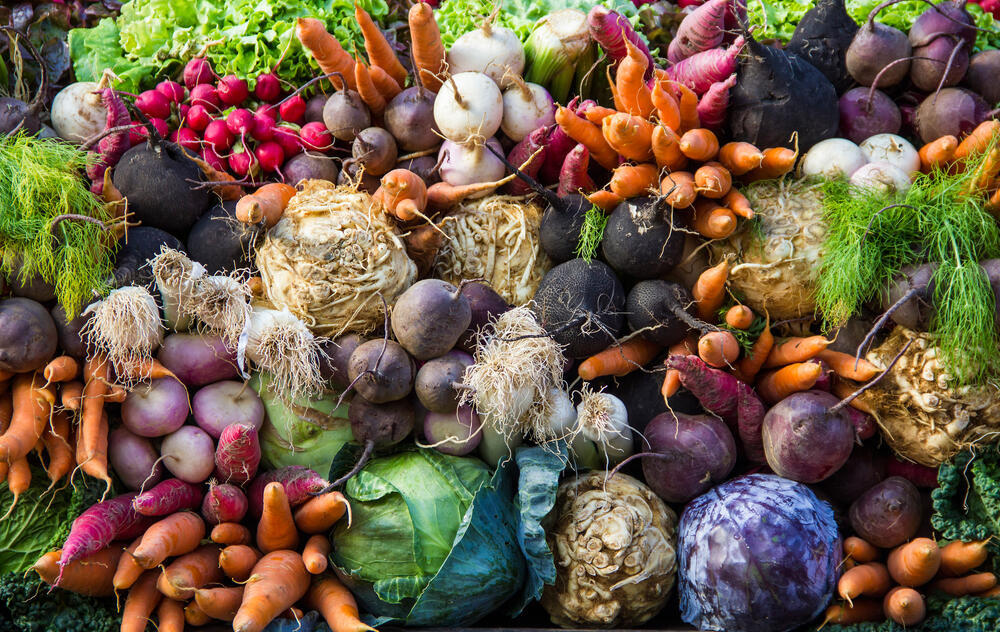 Marché Métro Papineau Légumes racines