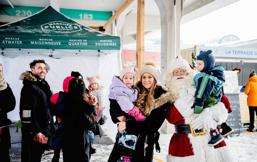 Visite du père noel