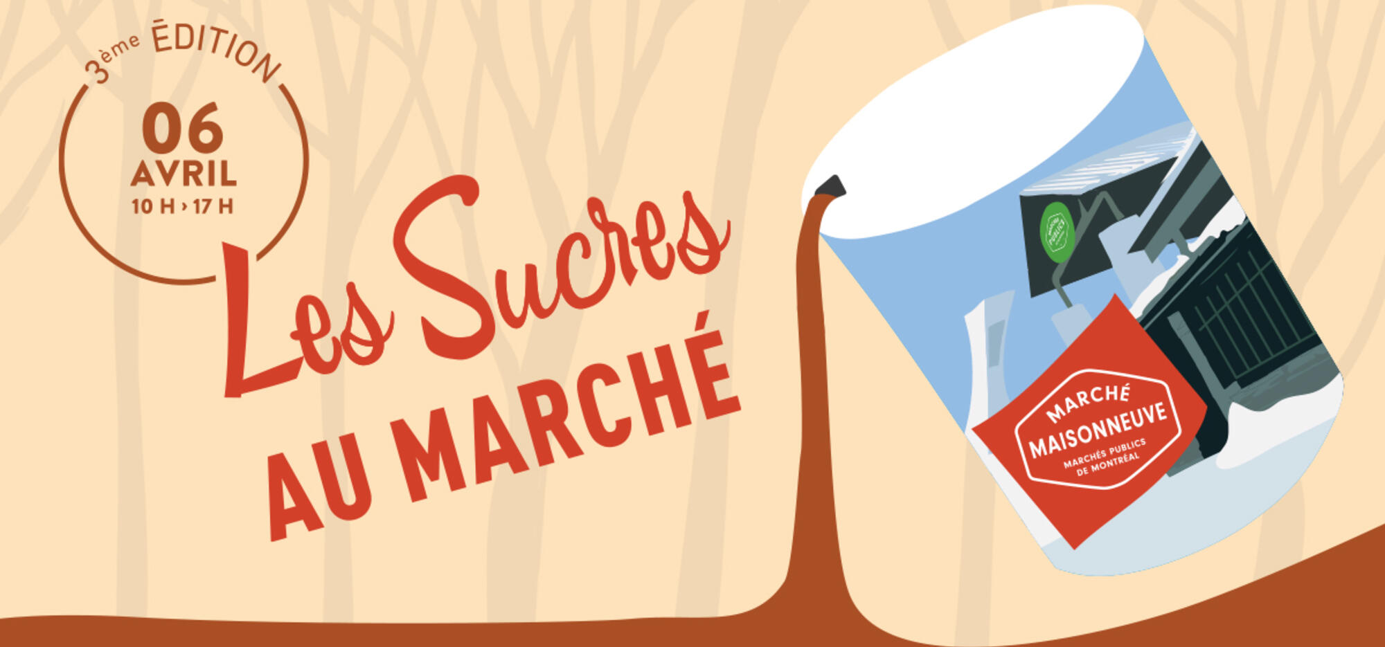 Les Sucres au Marché Maisonneuve