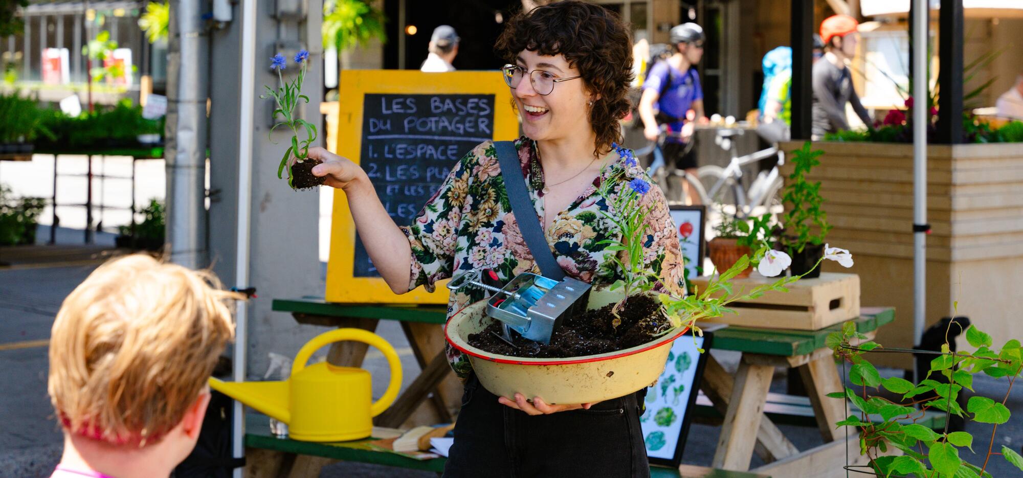 Urban agriculture workshop: discover edible flowers