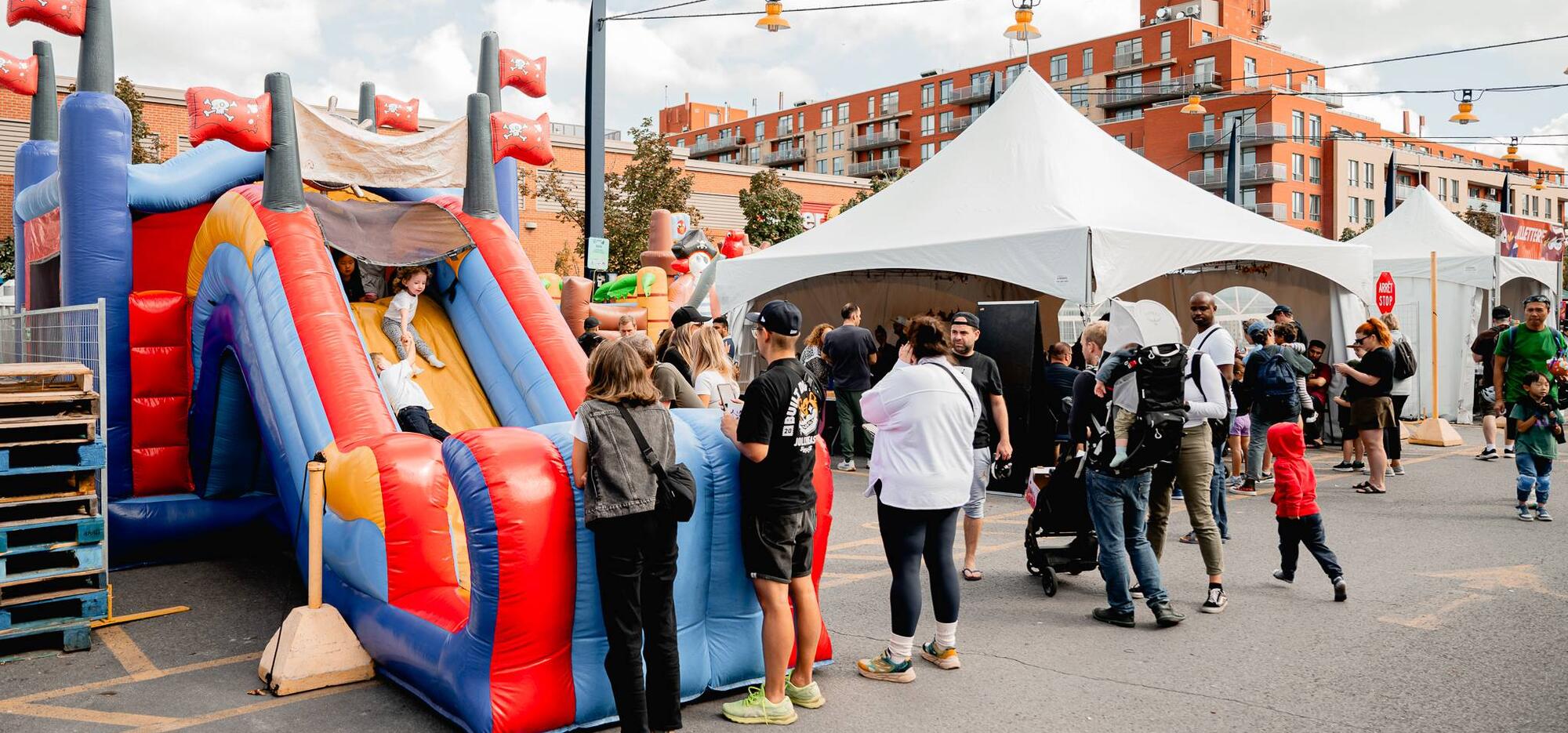 Fête familiale pour la fête du Canada