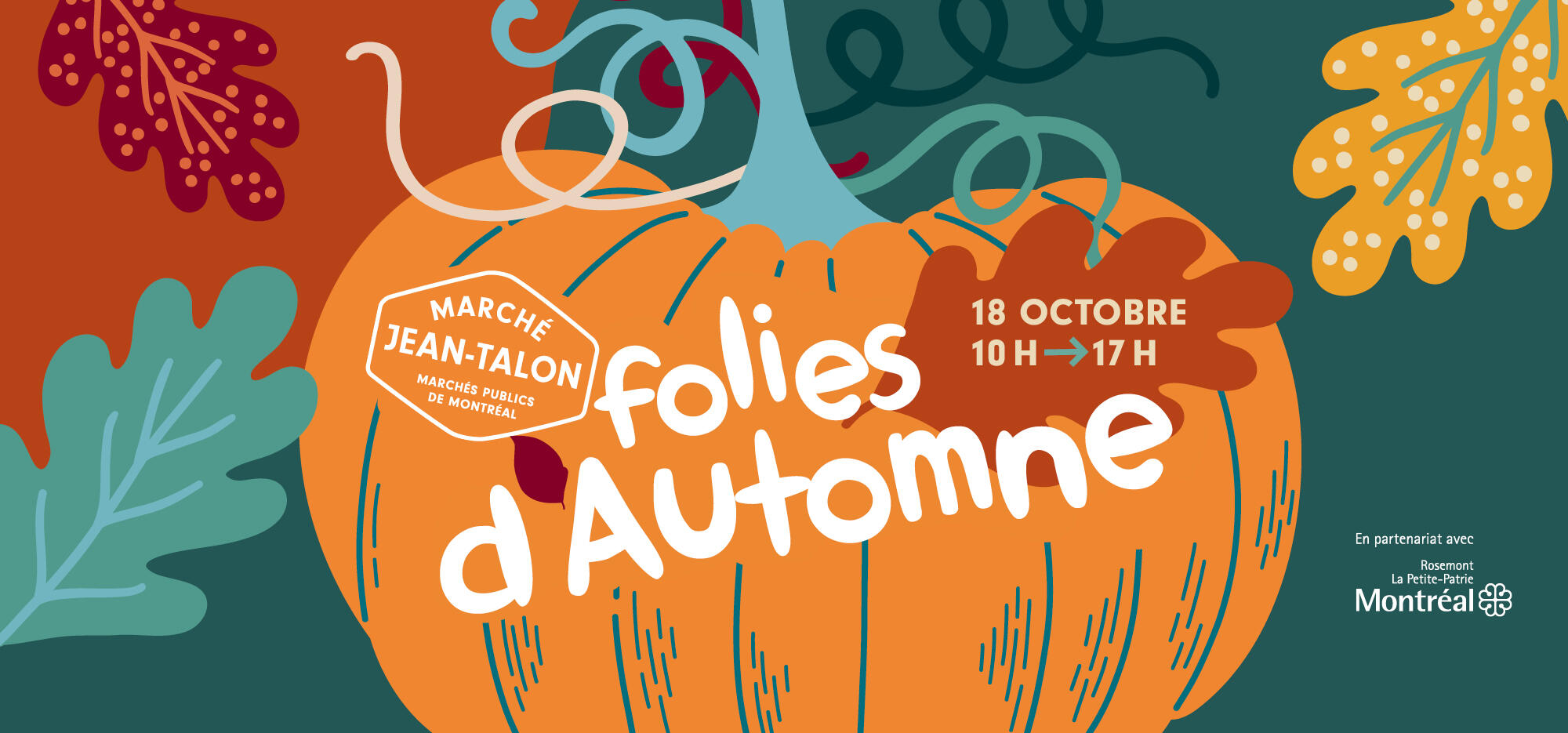 Folies d'automne au Marché Jean-Talon
