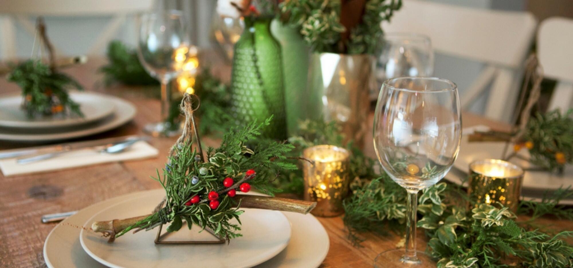 L'art de la table des Fêtes !