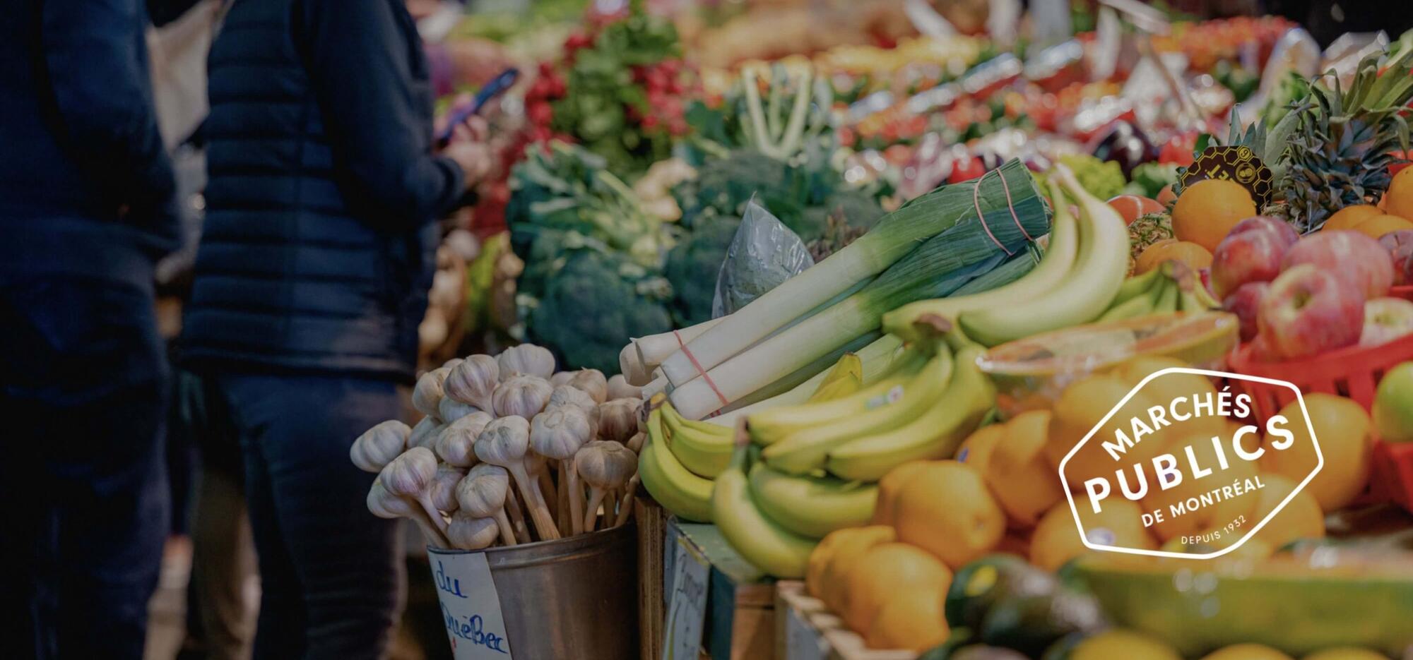 Horaires des marchés publics de Montréal