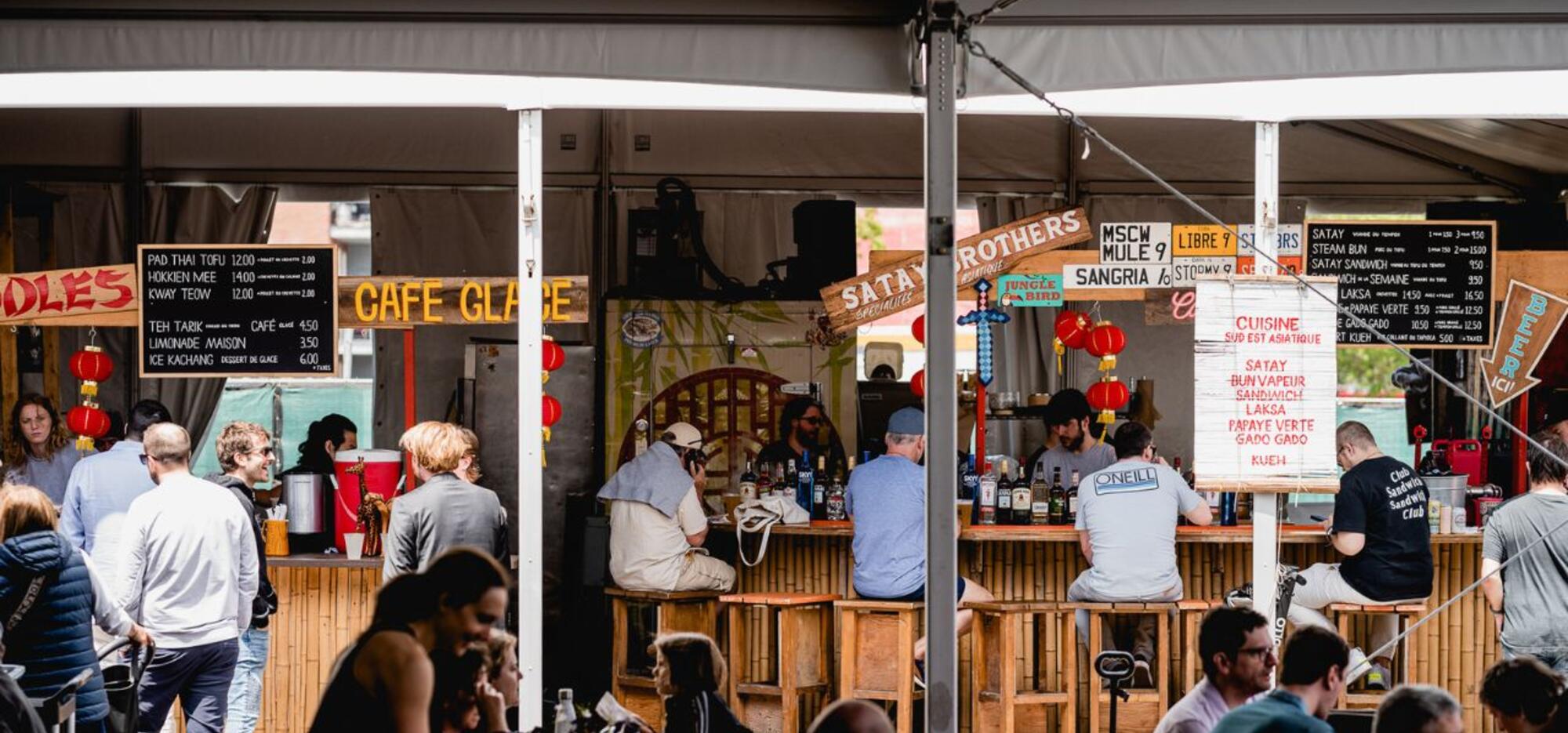Get ready for the weekend : Jean-Talon and Atwater terraces are back