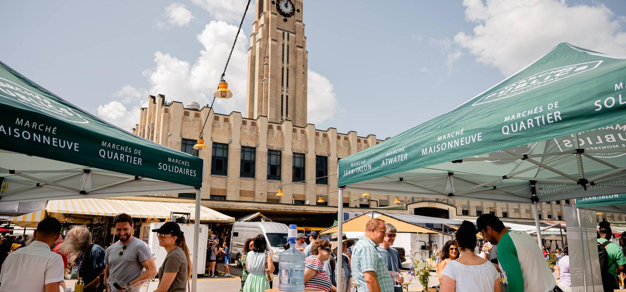 summer at Atwater market