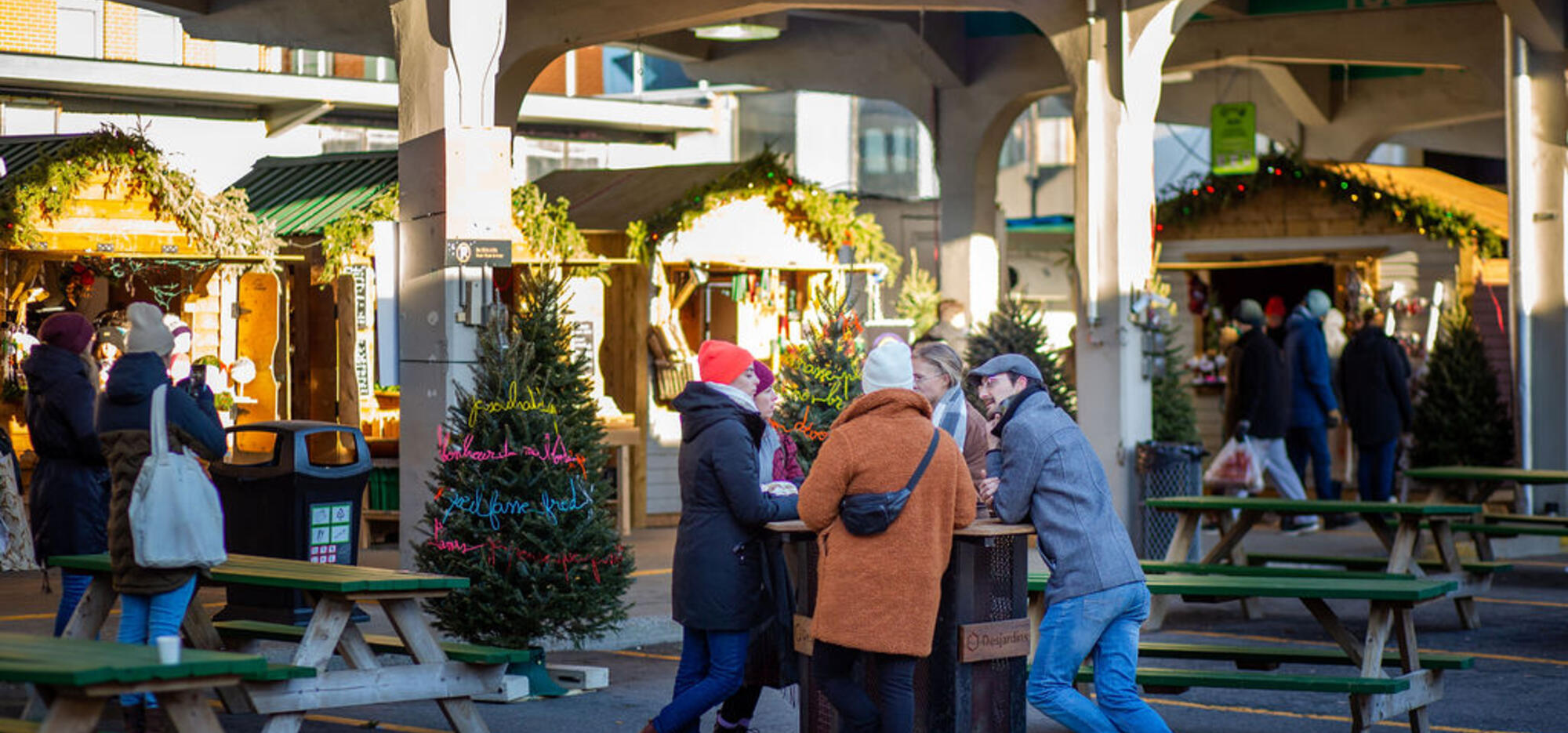 le temps des Fêtes au Marché Jean-Talon 2022