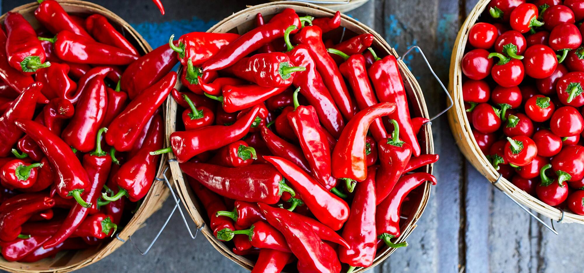 Piments forts Marché Jean-talon