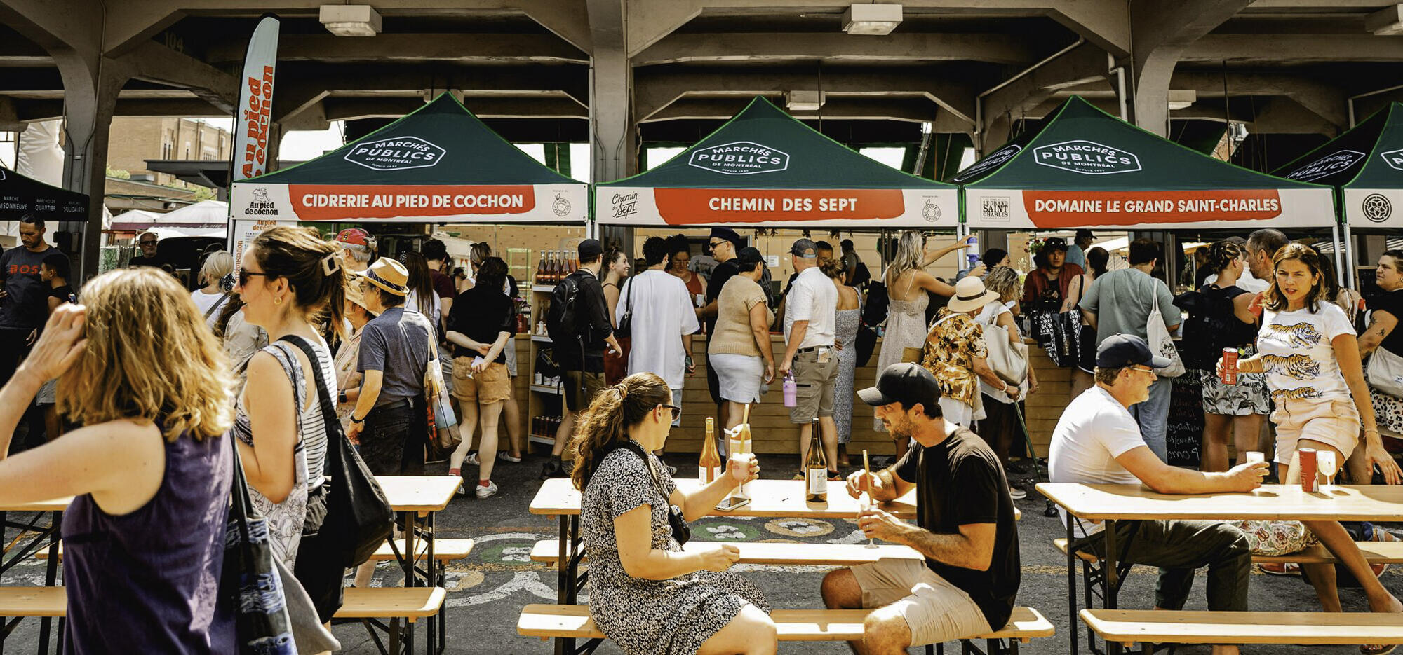 Retour en photos : la Foire des vins et cidres d'ici au Marché Jean-Talon 2025