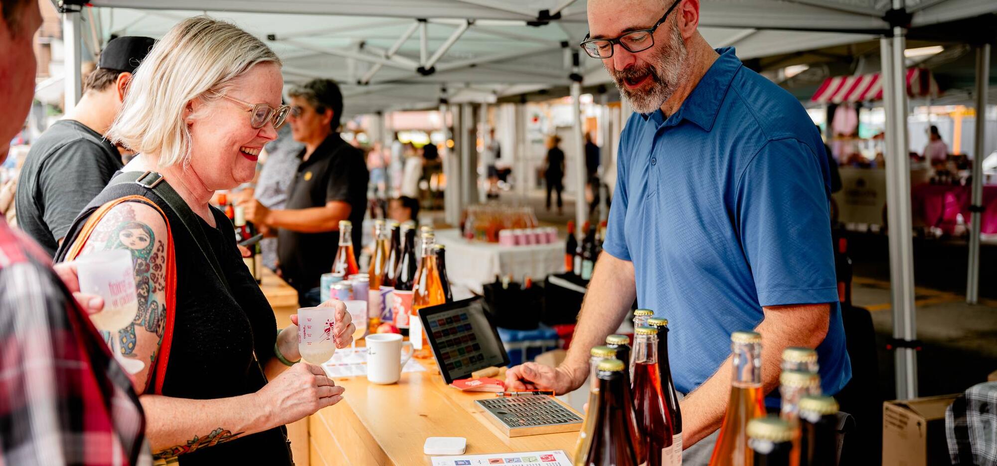 Foire des vins et cidres d'ici au Marché Jean-Talon 2026