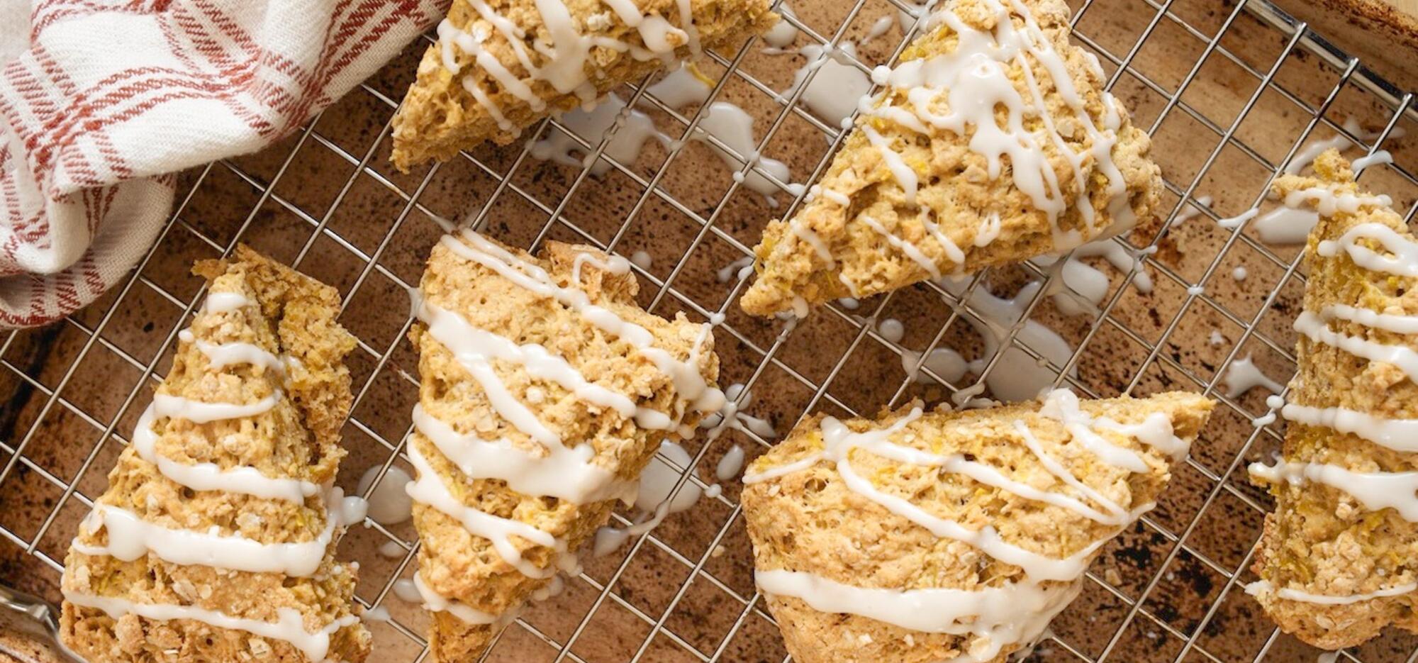 Scones à la betterave et au sirop d'érable