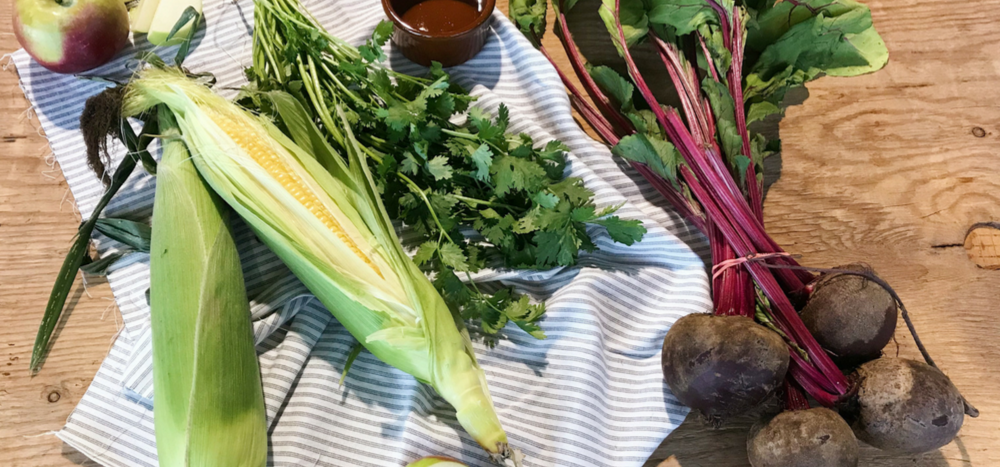 Salade colorée aux betteraves