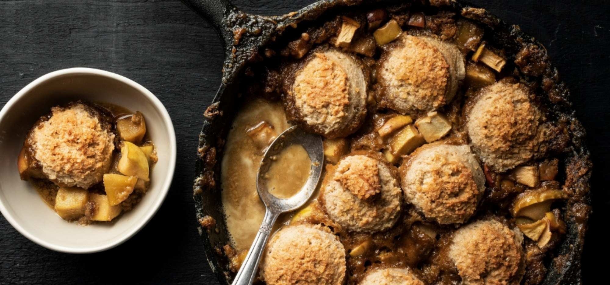 Pouding chômeur aux pommes à la K