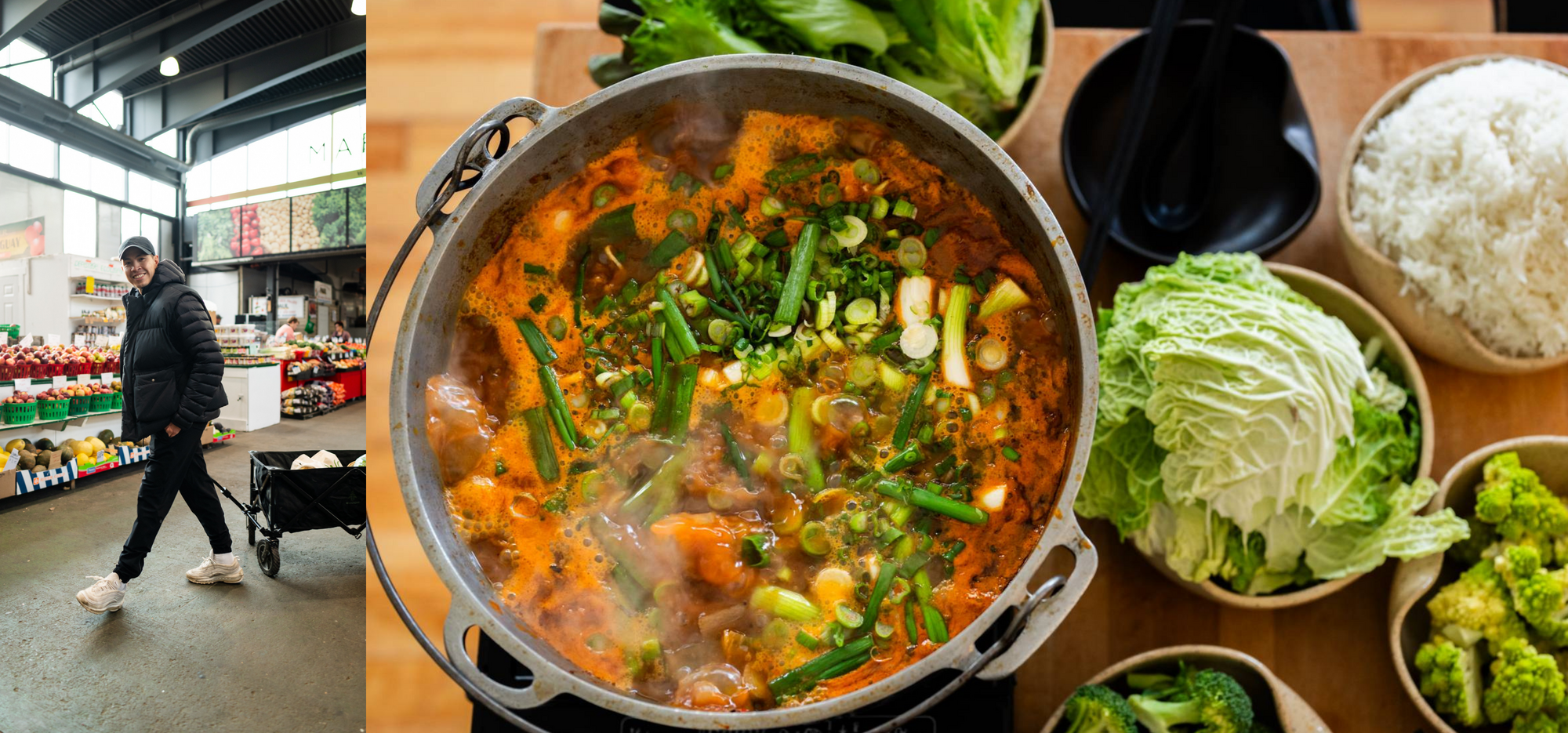 Koreanstyle fondue