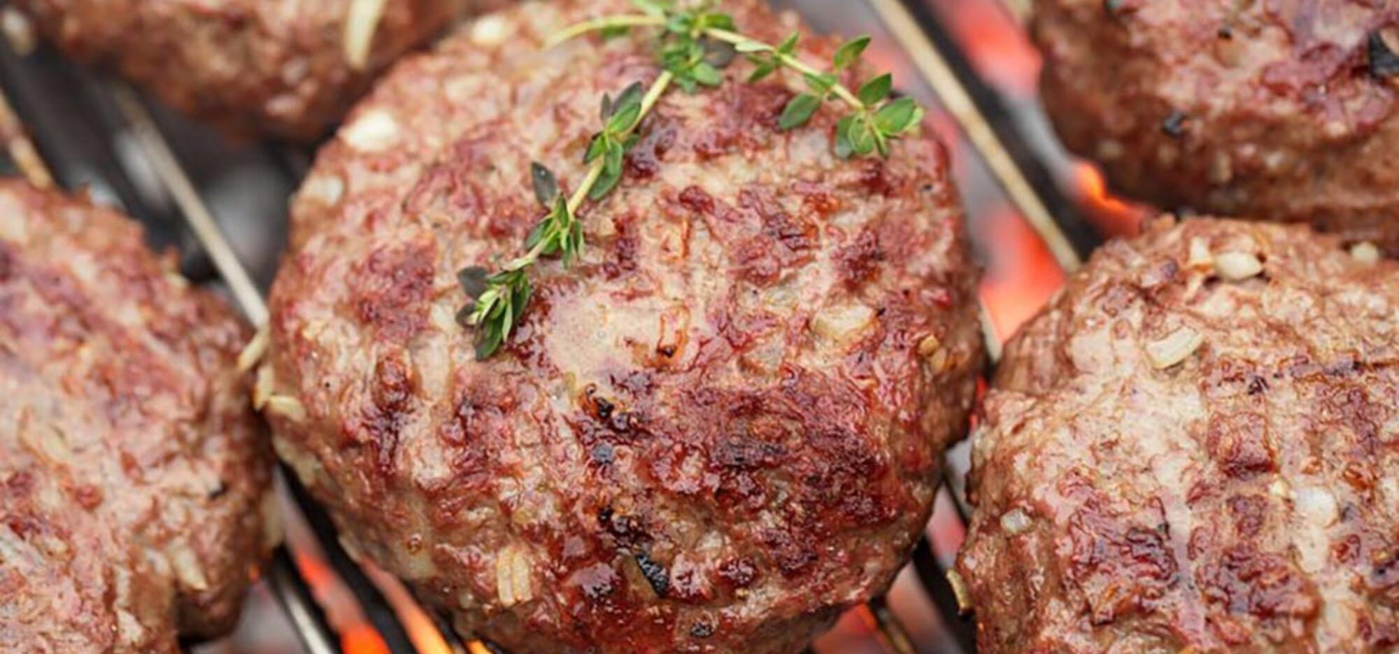 Burgers de porc aux zestes de citron