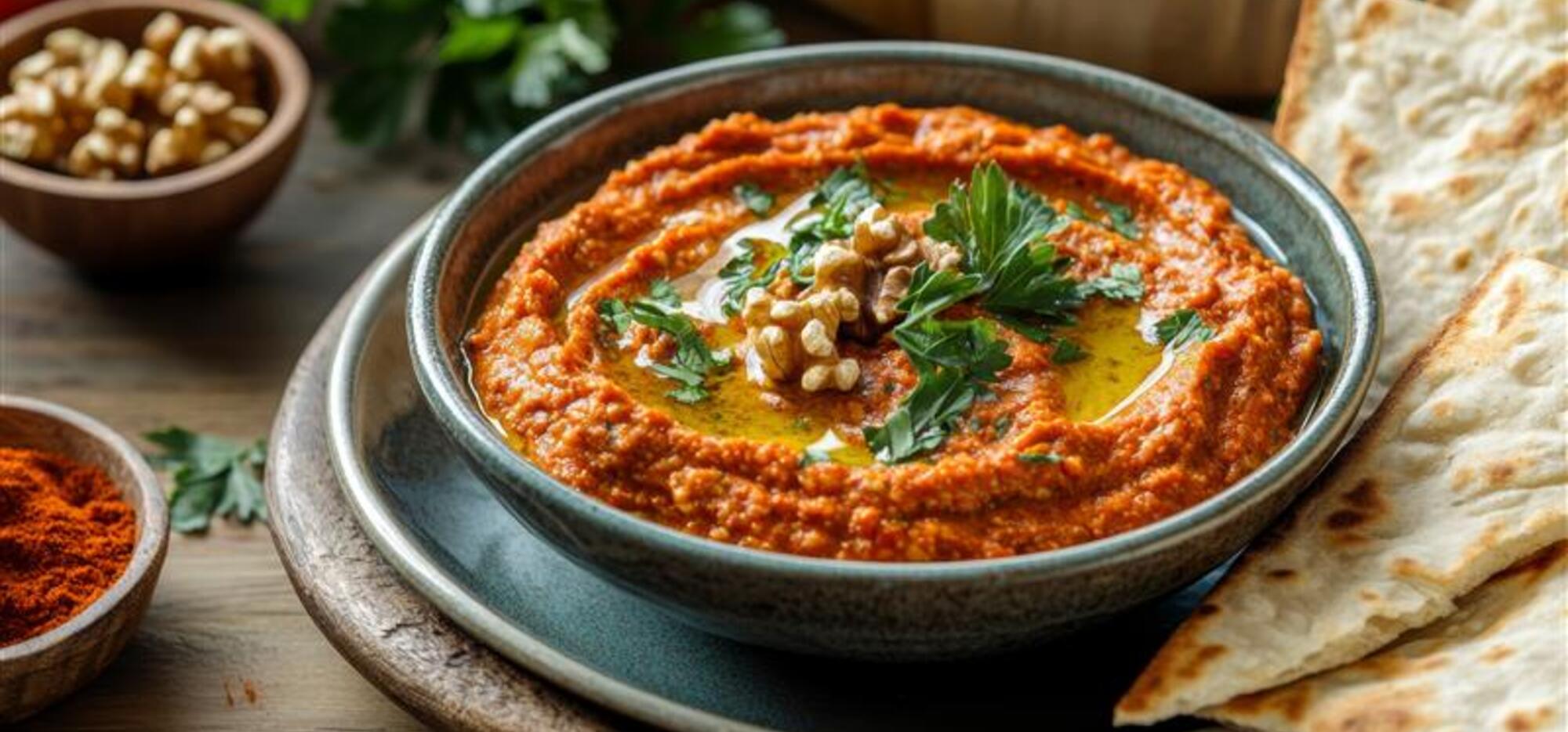 Muhammara des Filles Fattoush