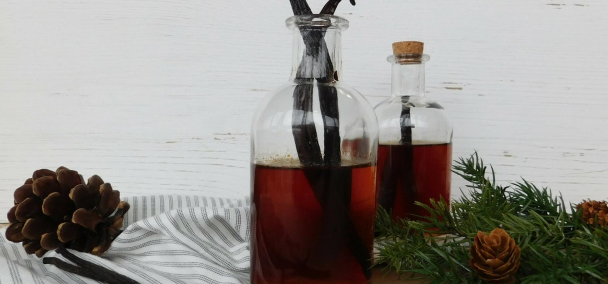 Home-made Vanilla Extract