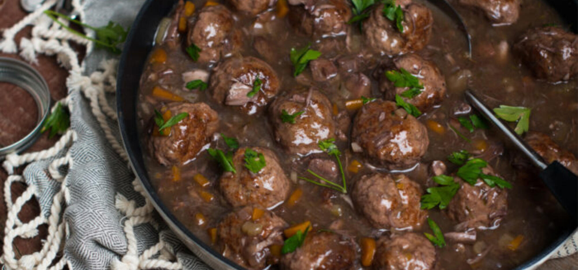 Mom's Meatball Stew