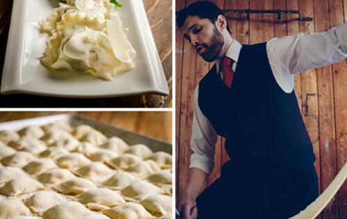 Tortelli alla Parmigiana