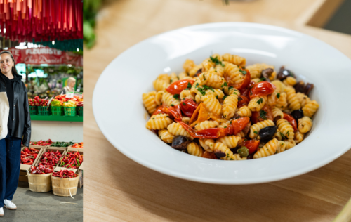 Cavatelli alla Puttanesca Fresca