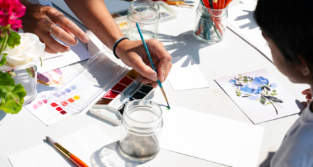 Atelier d'aquarelle