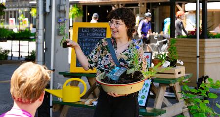 Urban agriculture workshop: discover edible flowers