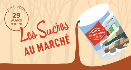 affiche les sucres à Jean-Talon
