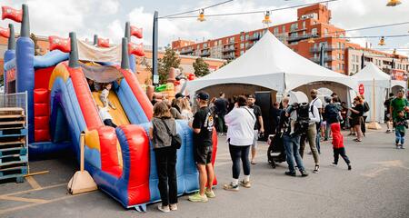 Fête familiale pour la fête du Canada