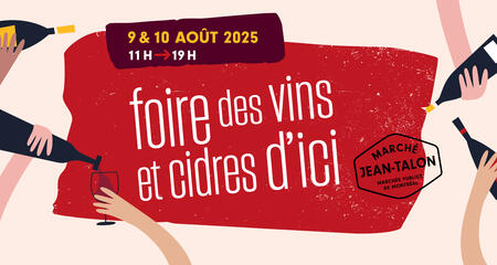Foire des vins et cidres d'ici au Marché Jean-Talon