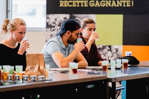 Yan Lortie dégustation de bière atelier