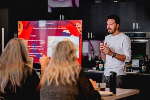 Yan Lortie dégustation de bière atelier
