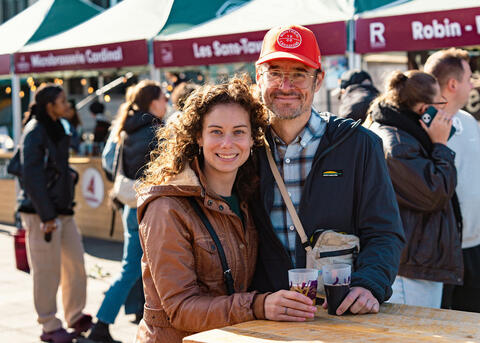 Couple au Marché Maisonneuve