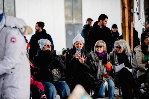 participant au marché jean-talon