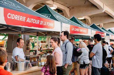 Foire des vins et cidres marché Jean-Talon