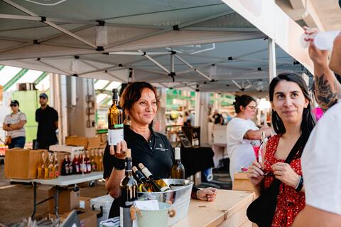 Foire des vins et cidres marché Jean-Talon