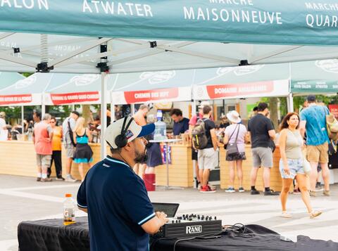 Foire des vins et cidres d'ici au Marché Maisonneuve