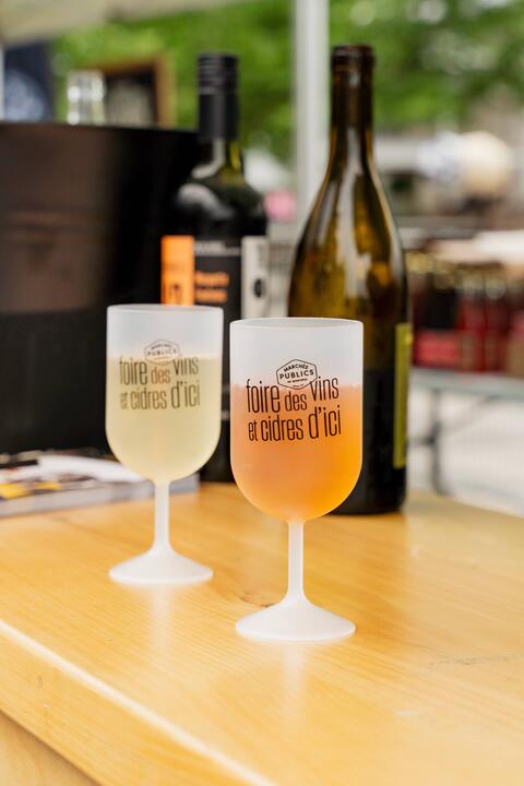Foire des vins et cidres d'ici au Marché Maisonneuve