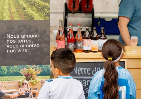 Foire des vins et cidres d'ici au Marché Maisonneuve