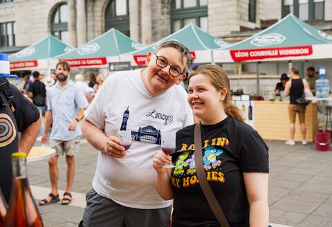 Foire des vins et cidres d'ici au Marché Maisonneuve