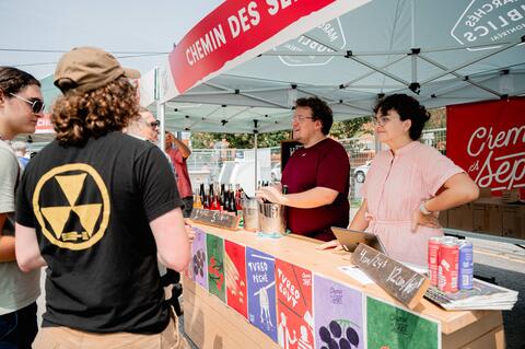 Foire des vins et cidres marché Atwater