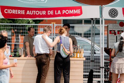 Foire des vins et cidres marché Atwater