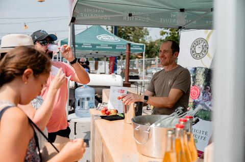 Foire des vins et cidres marché Atwater