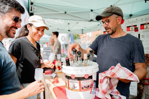 Foire des vins et cidres marché Atwater