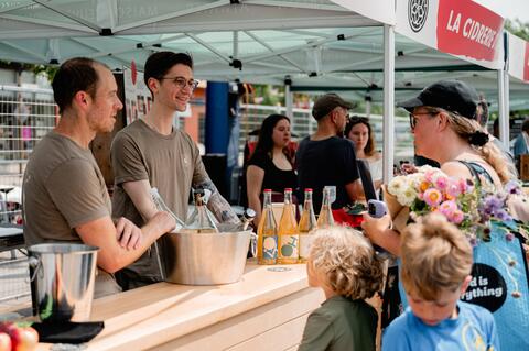Foire des vins et cidres marché Atwater