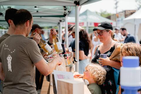 Foire des vins et cidres marché Atwater