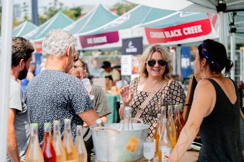 Foire des vins et cidres marché Atwater