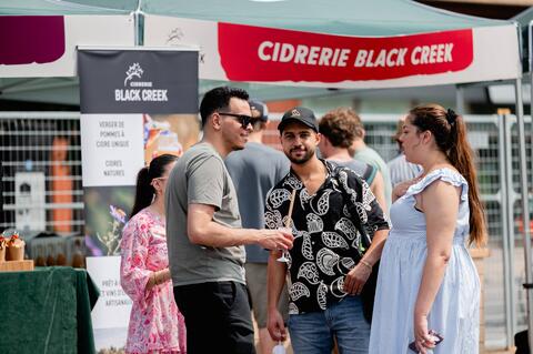 Foire des vins et cidres marché Atwater