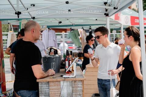 Foire des vins et cidres marché Atwater
